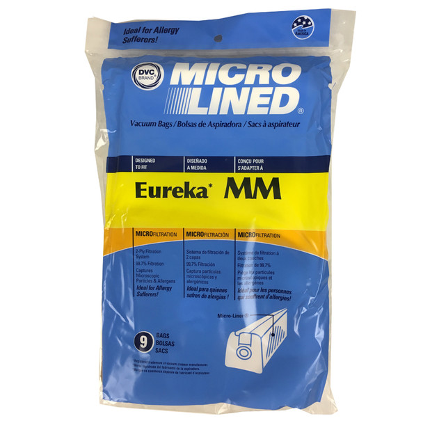 Paper Bag, DVC Eureka MM Microlined 9Pk