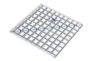 GRACE COMPANY - TRUE CUT - SQUARE QUILTING RULER - *9.5 x 9.5*