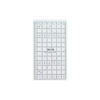 Baby Lock Cutting Ruler 12.5 in X 6.5 in