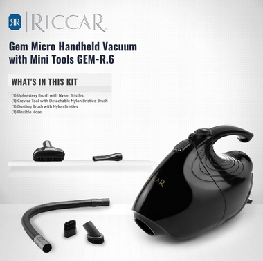 RICCAR - GEM HANDHELD VACUUM WITH TOOL