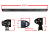 E-US Series 52" Ultra Spot 300w OZ-USA® LED Light Bar off road fog driving 4x4 hyper beam JK JKU Truck SUV ATV 