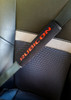 Rubicon Logo Black Neoprene Automotive Jeep Seat Belt Covers Safety Shoulder Pad Travel Bag Straps 