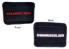 Set of 2 Rubicon Logo  Automotive Seat Belt Covers and Rubicon Key chains 