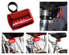 Bicycle Front and Rear Clip On White & Red  LED Light Safety Flashlight Waterproof Mountain Road Bike Moped Scooters 