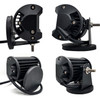5" Portable Magnet Base Mount LED Scene Light with Lighter Plug Adapter Wire Harness Kit for Off-road Truck RV 12V
