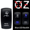 10ft. Pulse Power Bus Bar Plug Wire Harness with Laser-Etched Rock Lights On/Off Rocker Switch Compatible with Polaris RZR Pro General Ranger Crew XP