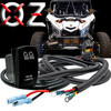15 ft. Power Busbar Distribution Block Wire Harness Kit with On/Off Rocker Switch for LED Rear Chase Lights Compatible with Can-Am Maverick X3 Max Defender Commander Mule Pioneer Talon YXZ