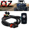 FAN On/Off Rocker Switch with Pulse Power Busbar Plug Wire Kit Compatible with Polaris RZR Trail Pro Ranger Crew XP Turbo 2018-2025 FAN On/Off Rocker Switch with Pulse Power Busbar Plug Wire Kit Compatible with Polaris RZR Trail Pro Ranger Crew XP Turbo 2018-2025