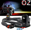 8ft Pulse Power Bus Bar Plug Wire Harness Kit with Laser-etched HORN Momentary On/Off Rocker Switch Compatible with Polaris RZR Pro Ranger Crew XP General