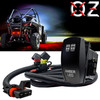 AMBER LED On/Off Rocker Switch with Pulse Power Bus Bar Plug Wire Harness Kit Compatible with Polaris RZR Pro Ranger General Crew XP ADV 2018-2026
