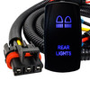 REAR LIGHTS On/Off Rocker Switch with Pulse Power Bus Bar Plug Wire Harness Kit Compatible with Polaris RZR Pro Ranger General Crew XP ADV 2018-2026