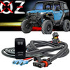 10ft. Pulse Power Bus Bar Plug 3-Wire Harness Kit for Dual Function LED Pod Lights Compatible with Polaris RZR Pro Ranger Crew XP 2018-2025