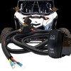 Rear Lights On/Off Rocker Switch with Power Busbar Distribution Block Wire Harness Compatible with Can-Am Maverick X3 Max RS Turbo RR Sport Trail Defender