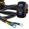 DOME LIGHTS On/Off Rocker Switch with Power Busbar Distribution Block Wire Harness Compatible with Can-Am Maverick X3 Max Defender Commander YXZ Talon Pioneer MULE