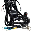 Two Output Auxiliary Light Wiring Harness  with Wireless Remote Switch 