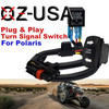 Amber & Red LED Turn Signal Kit Plug & Play Power Bus Bar Wire Harness Compatible with Polaris Pulse RZR Pro Ranger Crew XP 2018-2023