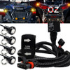 Amber LED Turn Signal Kit Plug & Play Power Bus Bar Wire Harness Compatible with Polaris Pulse RZR Pro Ranger Crew XP 2018-2023