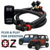 Pulse Power Bus Bar Plug & Play Wire Harness with On/Off Rocker Switch for LED Pod Lights Compatible with 2024 Polaris XPEDITION XP ADV Ultimate Northstar Premium