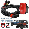 Pulse Power Bus Bar Plug Wire Harness with On/Off Red Rocker Switch for Whip Lights Compatible with 2024 Polaris XPEDITION XP ADV Ultimate Northstar Premium