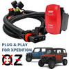 Pulse Power Bus Bar Plug & Play Wire Harness Kit with Dome Light On/Off Red Rocker Switch Compatible with  Polaris XPEDITION XP ADV Ultimate Northstar Premium