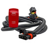 Pulse Power Bus Bar Plug & Play Wire Harness Kit with Dome Light On/Off Red Rocker Switch Compatible with  Polaris XPEDITION XP ADV Ultimate Northstar Premium