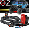 10' Pulse Power Bus Bar Plug Wire Harness with LED LIGHT BAR On/Off Red Rocker Switch  Compatible with Polaris XPEDITION XP ADV