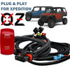 10' Pulse Power Bus Bar Plug Wire Harness Kit On/Off Red Rocker Switch for Dome Lights Bar Compatible with 2024 Polaris XPEDITION XP ADV Ultimate Northstar Premium