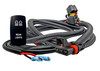 12ft. Pulse Power Bus Bar Plug & Play Wire Harness with On/Off Rocker Switch for Rear Lights Compatible with 2024 Polaris XPEDITION XP ADV Ultimate Northstar Premium