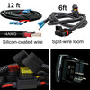 12ft Pulse Power Bus Bar Plug Wire Harness with LIGHTED WHIP On/Off Red Rocker Switch Compatible with Polaris XPEDITION XP ADV