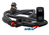 10ft. Pulse Power Bus Bar Plug & Play Wire Harness with On/Off Rocker Switch for LED Pod Lights Compatible with Polaris XPEDITION XP ADV