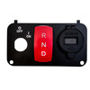 Golf Cart Key Switch Plate R-N-D Reverse Neutral Drive Red Rocker-Style Switch with 48V Voltage Meter and USB charger for EZGO TXT PDS Electric  