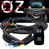 12ft. Power Bus Bar Distribution Block 3-Wire Harness Kit for Dual Function Rear Lights Compatible with 2018-2025 Can-Am Maverick X3 Max RS Turbo RR Sport Trail Defender