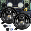 7" OZ-USA® Projector Lens High Output Military LED Headlight 24 volts M35a2 M35 M35a3 M923 Truck HHMMWV M998 DIESEL