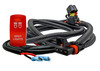 10 ft. Pulse Power Bus Bar Plug Wire Harness with Spot Lights On/Off Red Rocker Switch Compatible with Polaris XPEDITION XP ADV