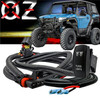 10' Pulse Power Bus Bar Plug Wire Harness with Flood Lights On/Off Rocker Switch - Compatible with Polaris XPEDITION XP ADV