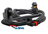 10' Pulse Power Bus Bar Plug Wire Harness with Flood Lights On/Off Rocker Switch - Compatible with Polaris XPEDITION XP ADV