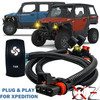 Pulse Power Bus Bar Plug & Play Wire Harness Kit with FAN On/Off Rocker Switch Compatible with Polaris XPEDITION XP ADV Ultimate Northstar Premium