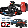 10' Pulse Power Bus Bar Plug Wire Harness Kit On/Off FAN Red Rocker Switch Compatible with 2024 Polaris XPEDITION XP ADV Ultimate Northstar Premium