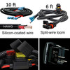 10' Pulse Power Bus Bar Plug Wiring Harness with FAN On/Off Red Rocker Switch Compatible with Polaris XPEDITION XP ADV