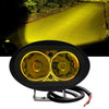 FR-Series Neon Yellow LED Fog Bumper Lights for Tesla Cybertruck 48v