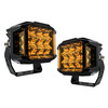 5" SD-Series High Output 100W Amber LED Pod Lights 180° Spot & Flood Beam Pattern DRL