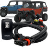 Pulse Power Bus Bar Plug & Play Wire Harness Kit with RADIO On/Off Rocker Switch Compatible with Polaris RZR Trail S 900/1000 XPEDITION XP ADV Ultimate Northstar Premium