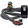 Pulse Power Bus Bar Plug & Play Wire Harness Kit with RADIO On/Off Rocker Switch Compatible with Polaris RZR Trail S 900/1000 XPEDITION XP ADV Ultimate Northstar Premium