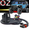 Pulse Power Bus Bar Plug & Play Wire Harness Kit with RADIO On/Off Rocker Switch Compatible with Polaris RZR Trail S 900/1000 XPEDITION XP ADV Ultimate Northstar Premium