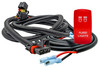 10' Pulse Power Busbar Plug Wire Harness with FLOOD LIGHTS On/Off Red Rocker Switch Compatible with Polaris RZR Trail S Pro General Ranger Crew XP