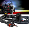 10ft Spot Lights On/Off Rocker Switch Pulse Power Bus Bar Plug Wire Harness Kit Compatible with Polaris RZR Trail S 900/1000 Pro Ranger Crew XP General
