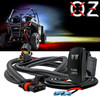 10ft. Pulse Power Bus Bar Plug  Wire Harness with Laser-etched FLOOD LIGHTS On/Off Rocker Switch Compatible with Polaris RZR Trail S 900/1000 Pro Ranger Crew XP General