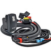 Pulse Power Busbar Plug Wiring Harness with Laser-Etched RADIO On/Off Rocker Switch Compatible with Polaris RZR Pro Ranger Crew XP General