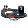 Pulse Power Busbar Plug Wiring Harness with Laser-Etched RADIO On/Off Rocker Switch Compatible with Polaris RZR Pro Ranger Crew XP General