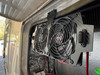Dual Automatic Manual RV Fridge Cooling Fan Whisper Quiet 12v Carbon Fiber